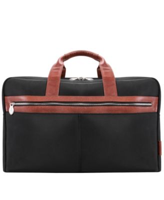 Wellington 21" Two-Tone Dual-Compartment Laptop Tablet Carry-All Duffel