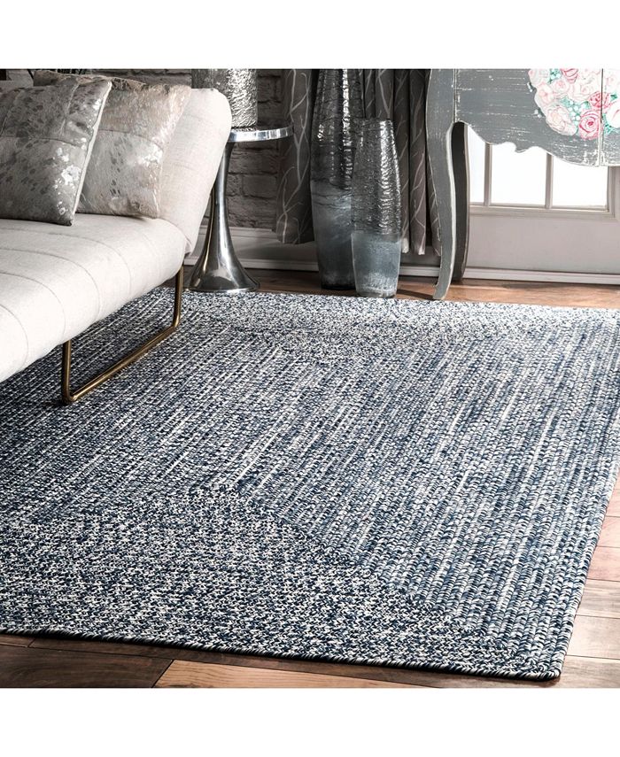 nuLoom Festival Braided Lefebvre Mist 2' x 3' Area Rug Macy's