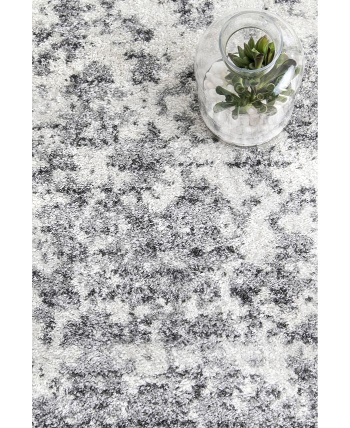nuLoom Smoky Misty Shades Deedra Gray 7'6" x 9'6" Area Rug Macy's