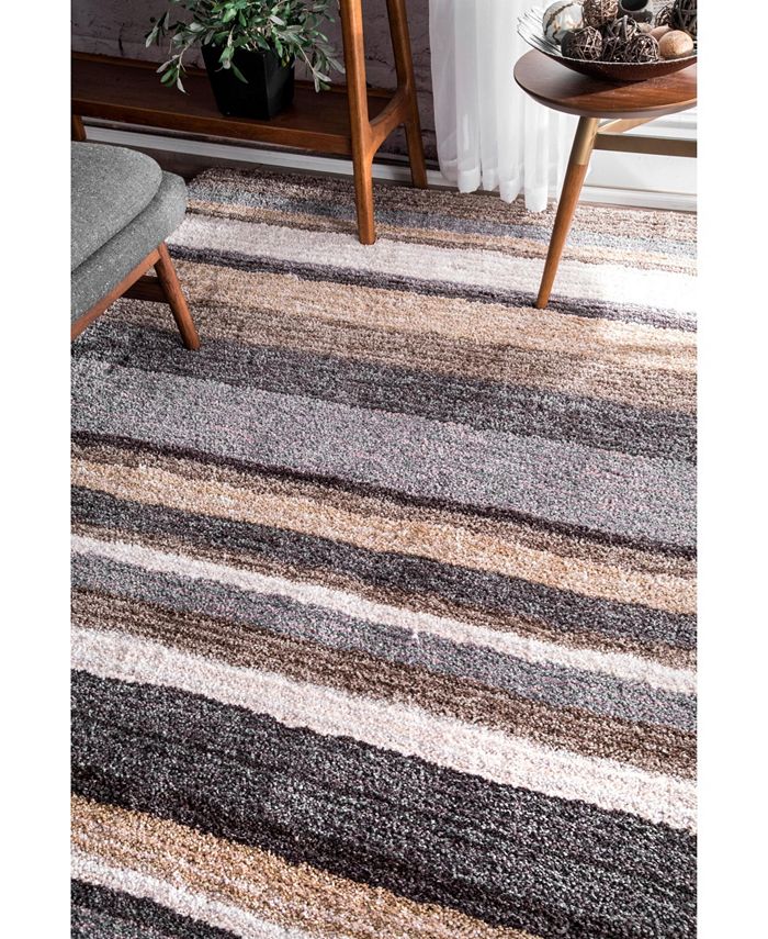 nuLoom Zoomy Hand Tufted Classie 8' x 10' Area Rug Macy's