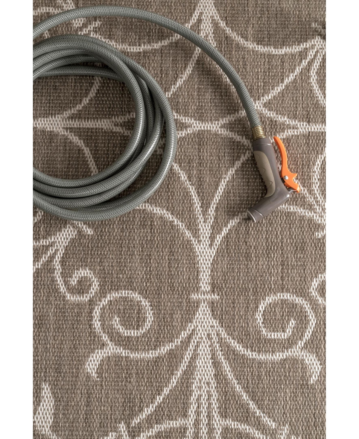 nuLoom Dawn Kathleen Krem Outdoor Area Rug