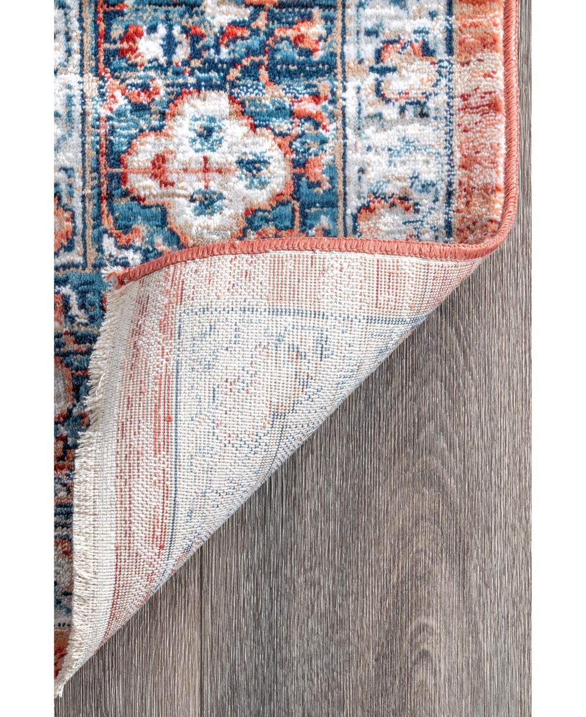 nuLoom Selina Zara MedallionArea Rug - Orange