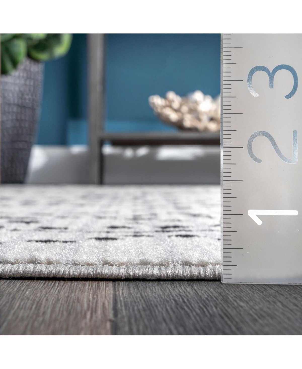 nuLoom Creek Contemporary AntoninaArea Rug - Gray