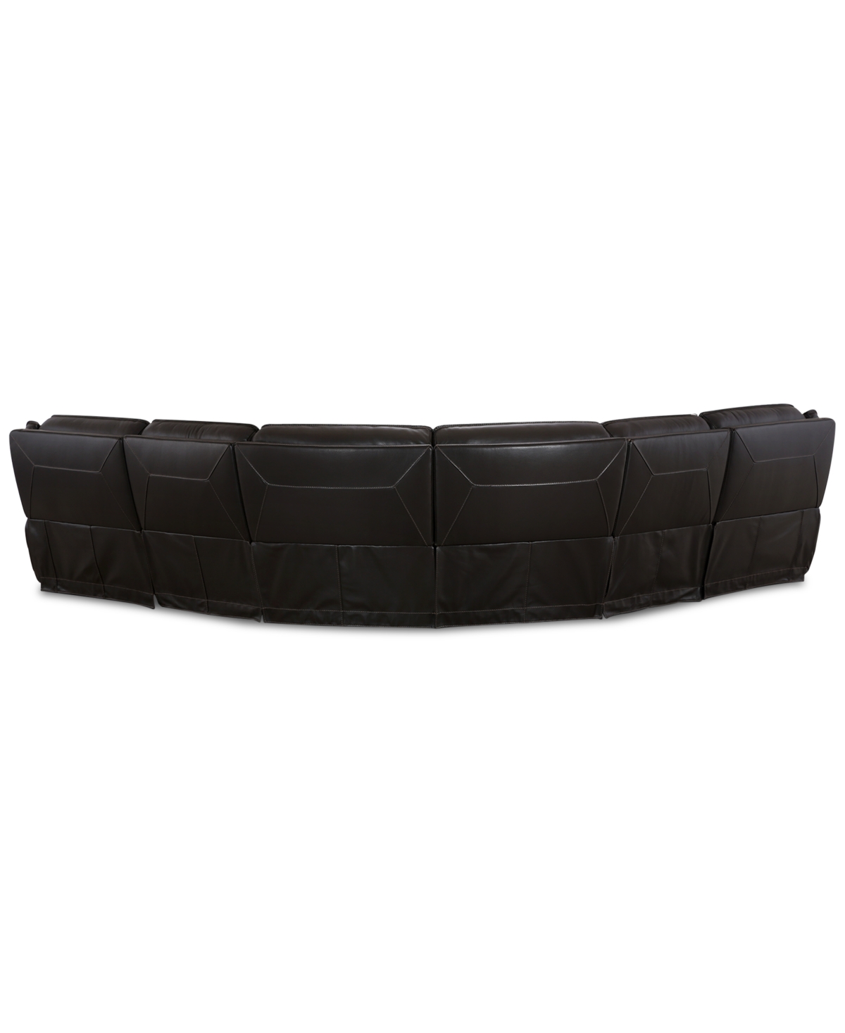 Lenardo 5-Pc. Leather Sectional with 3 Power Motion Recliners, Created for Macy's