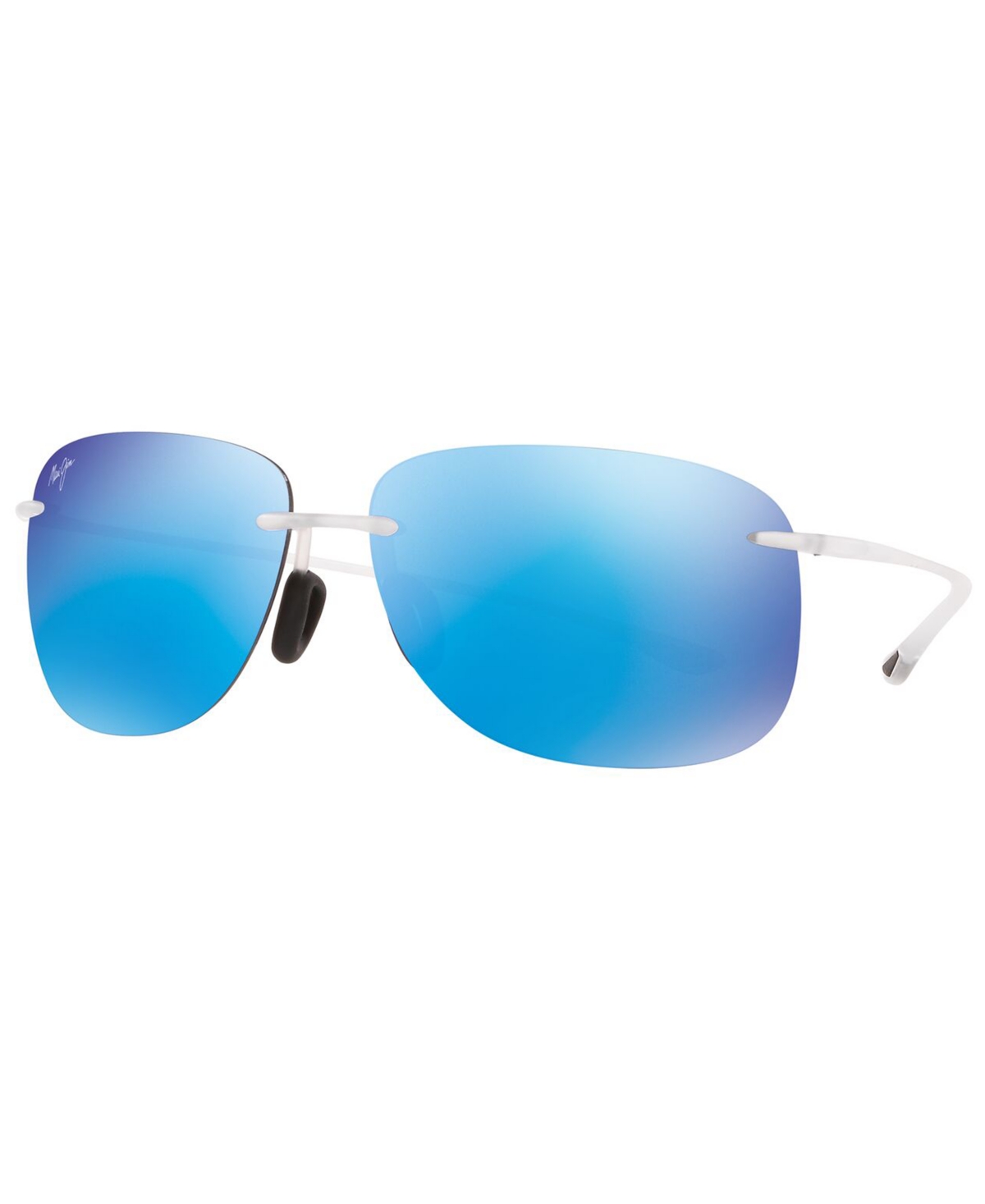 Unisex Hikina Polarized Sunglasses, Hikina - CLEAR/BLUE MIR POL