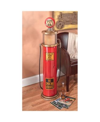 Design Toscano Route 66 Gas Pump Floor Lamp And Collectible