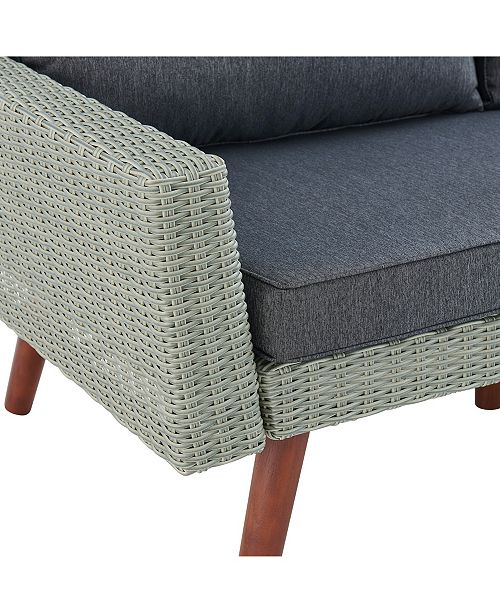 Alaterre Furniture Albany All-Weather Wicker Outdoor ...