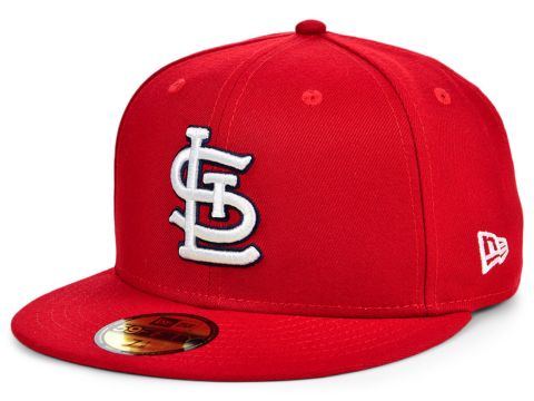 Мужская кепка New Era St. Louis Cardinals Authentic Collection 59FIFTY Fitted