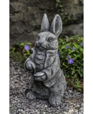 Shop Campania International Rabbit Esq Statuary In Heather Gray