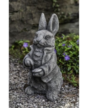 Campania International Rabbit Esq Statuary In Green
