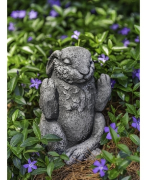 Campania International Meditation Bunny Statuary In Tan