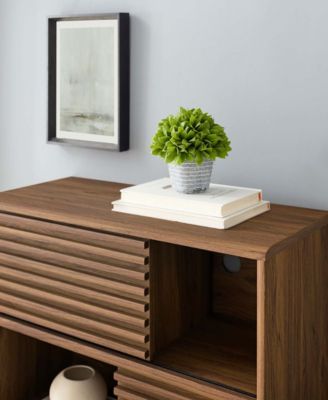 Render 3-Tier Display Storage Cabinet Stand