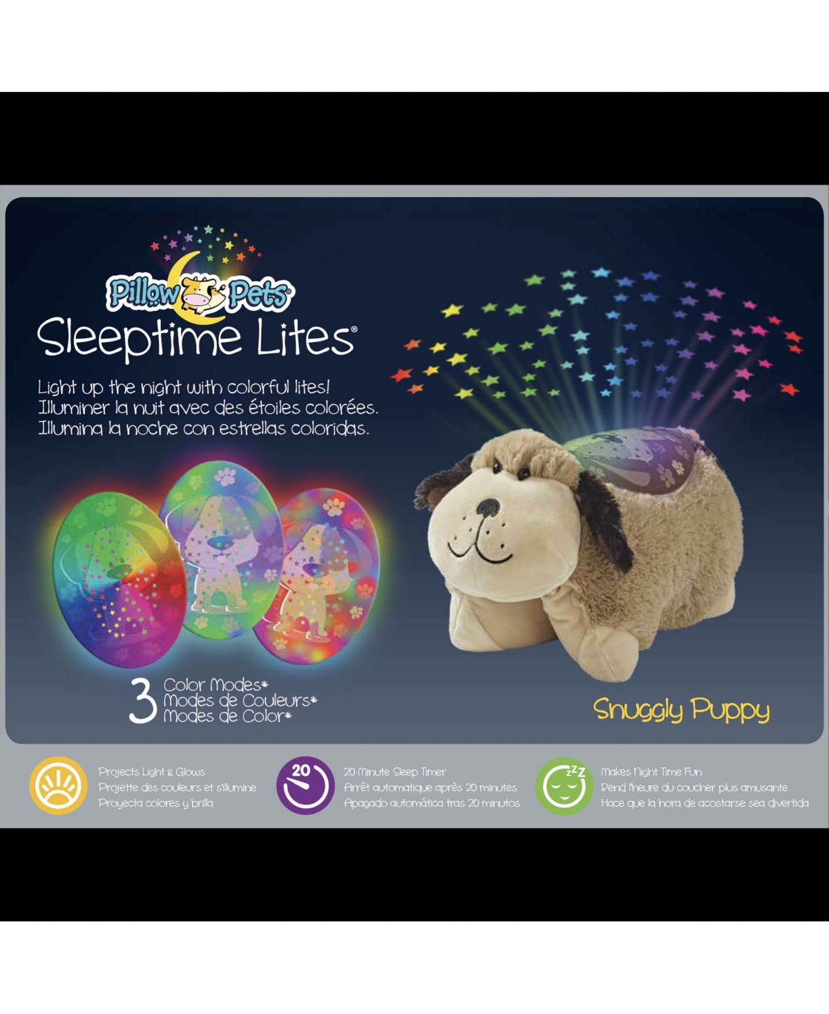 Snuggly puppy pillow pet 2025