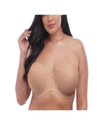 Women's Plus Size Smooth Underwire Molded Strapless Bra EL4300