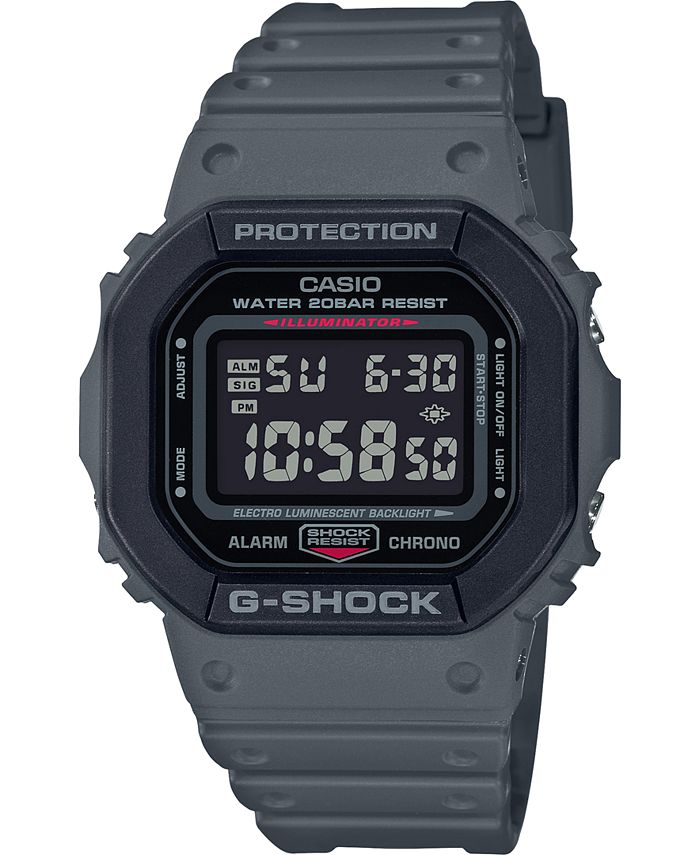 g shock resin band durability