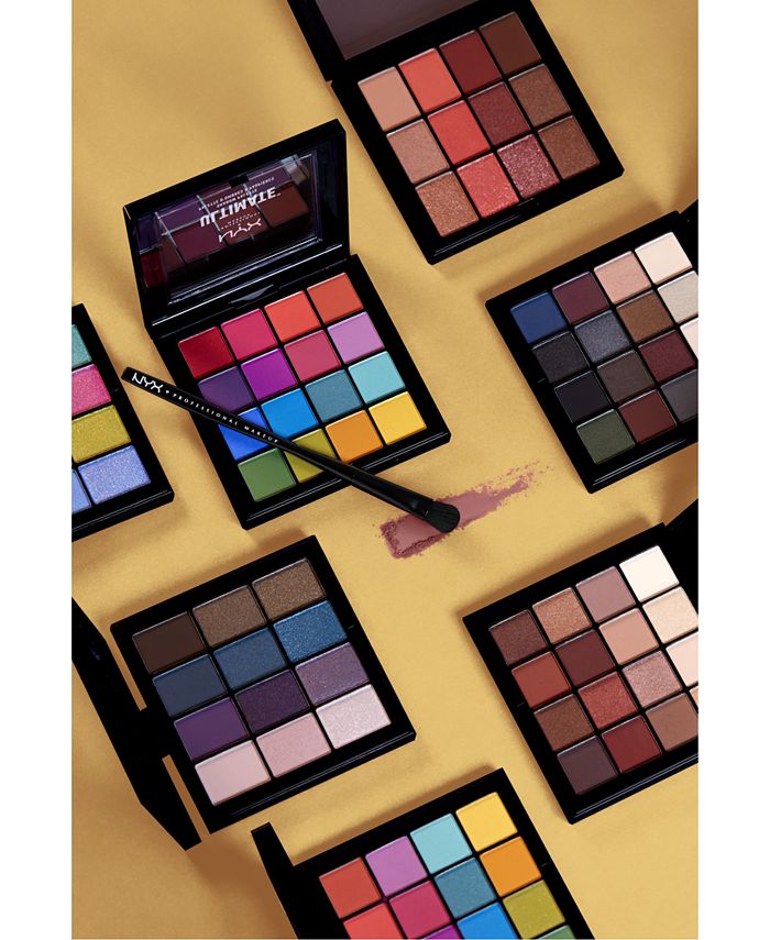 NYX Makeup Ultimate Shadow Palette - Shock - Macy's