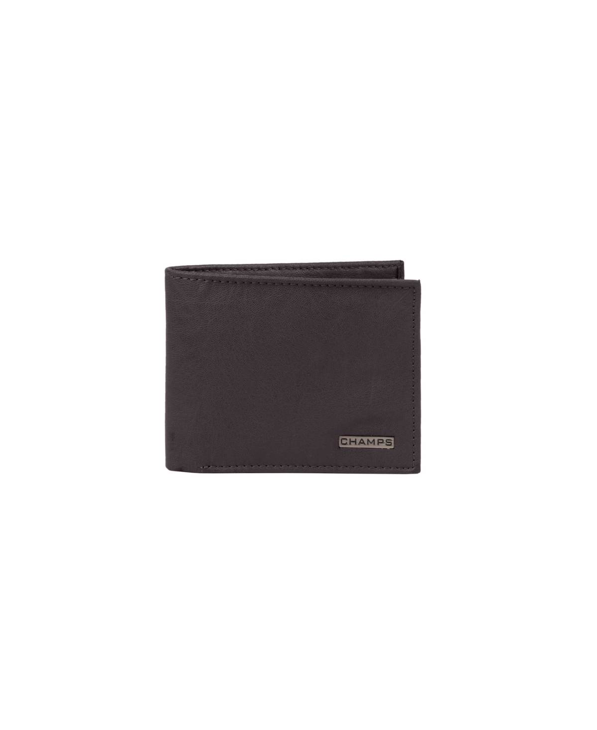 Champs Men's  Leather Rfid Center-wing Wallet In Gift Box In Brown