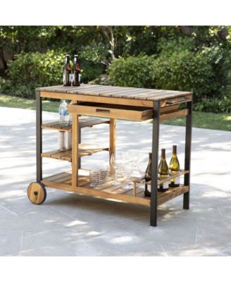 Briallen Outdoor Bar Cart