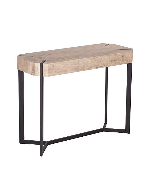 Southern Enterprises Lorcan Modern Farmhouse Console Table
