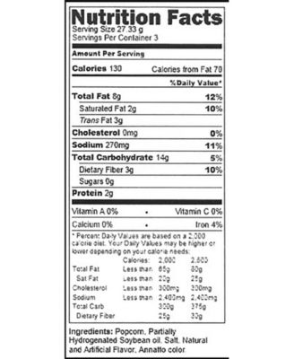 Night At The Movies Popcorn Gift Set