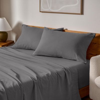 Cotton Flannel Pillowcase Set 2 Pack Standard Size