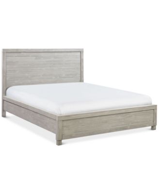 white king platform bed