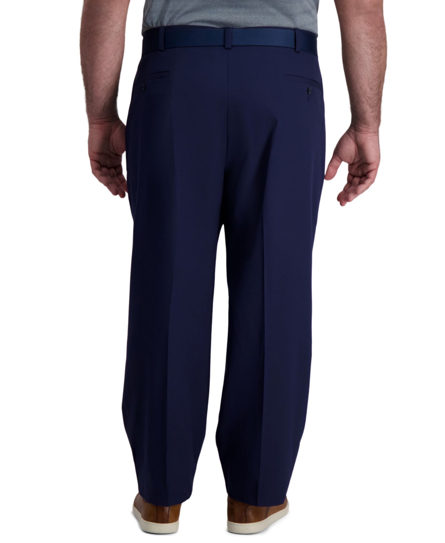 Big & Tall Cool Right Performance Flex Classic Fit Pleated Pant