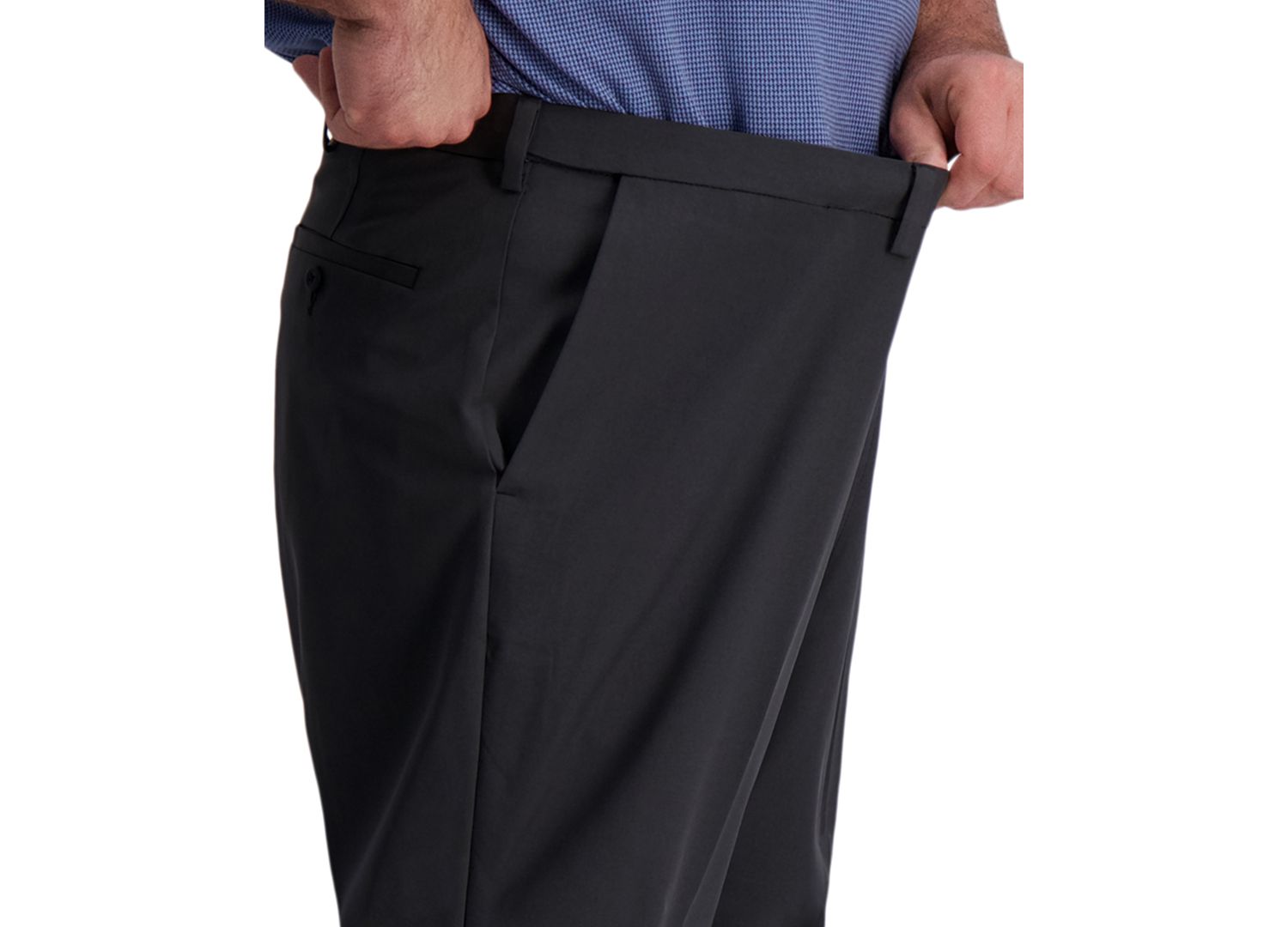 Big & Tall Cool Right Performance Flex Classic Fit Flat Front Pant