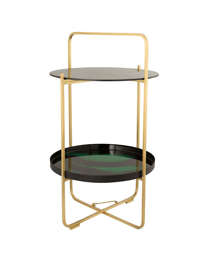 TOV Furniture Enamel Side Table & Reviews Furniture Macy's