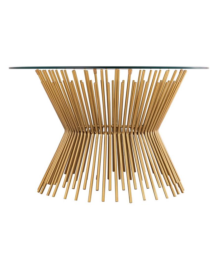 TOV Furniture Grace Glass Coffee Table Macy's