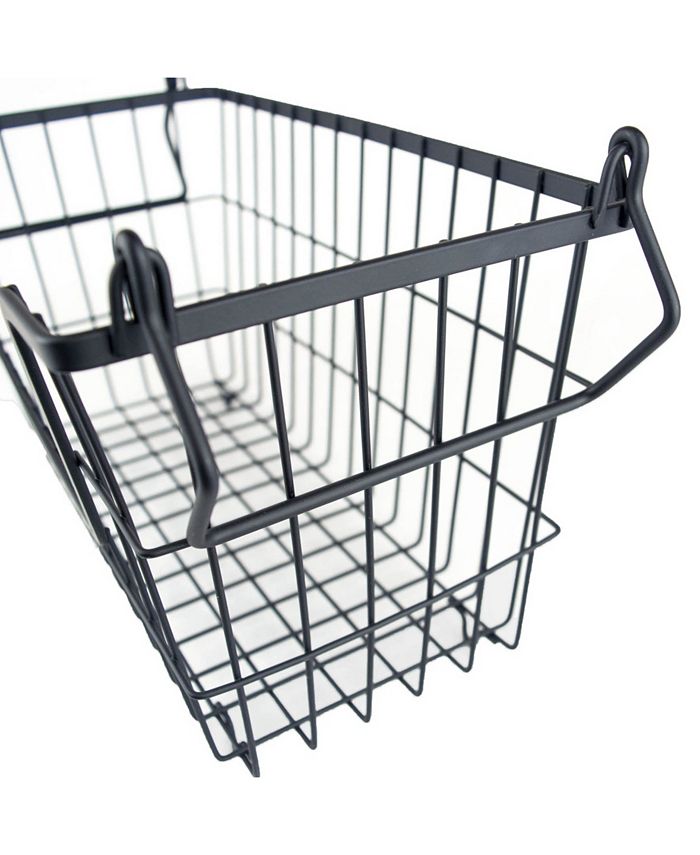 Design Imports Metal Basket Rectangle Small - Macy's