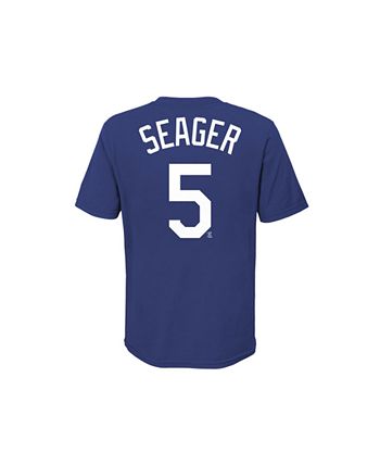 Nike Los Angeles Dodgers Big Boys and Girls Name and Number Player T-shirt  - Corey Seager - Macy's