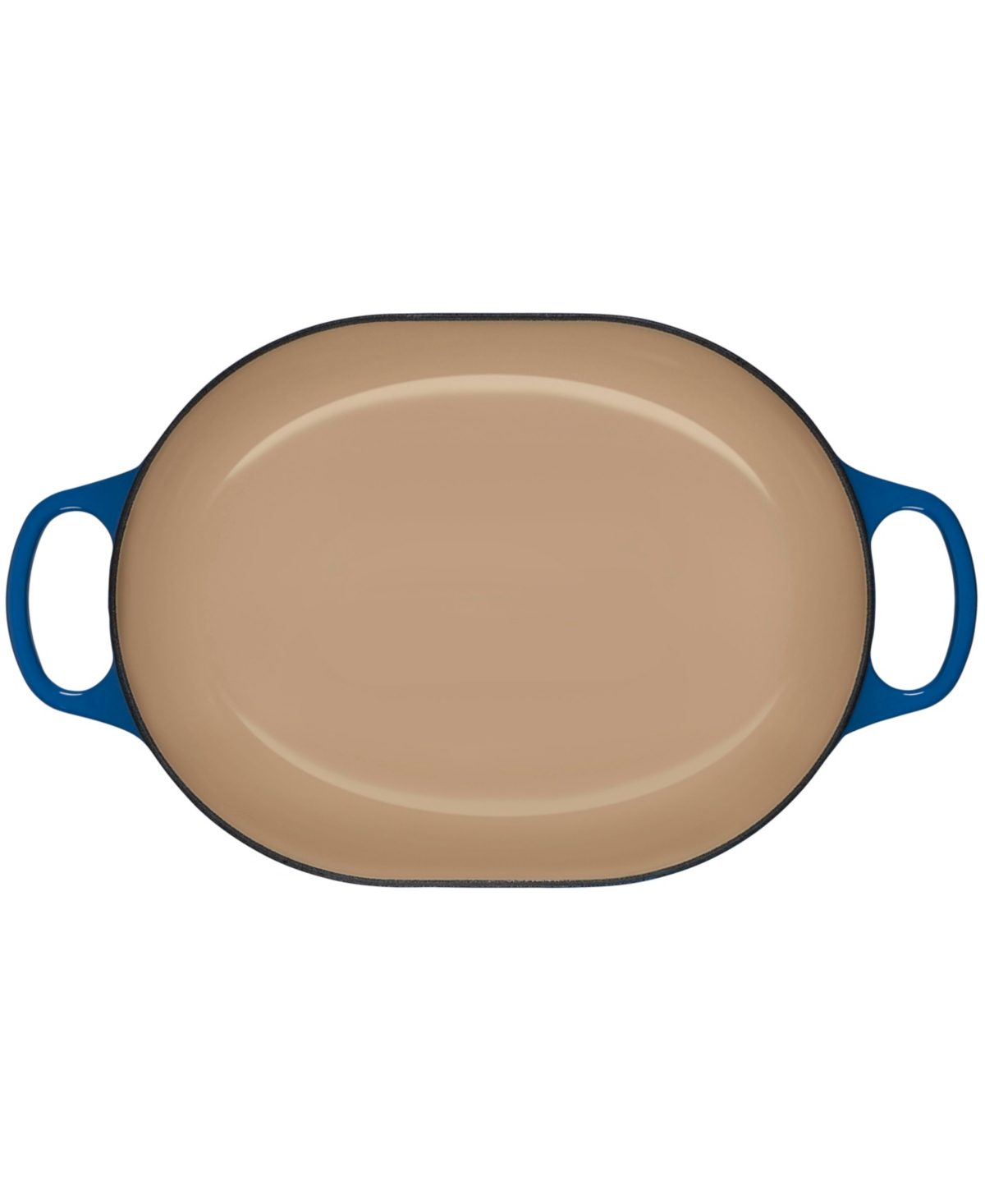 Le Creuset Enameled Cast Iron 3.75-qt. Oval Casserole With Lid In Blue