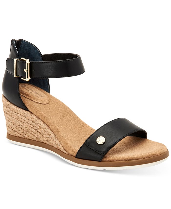 Giani Bernini Daytonn Wedge Sandals, Created for Macy's - Macy's