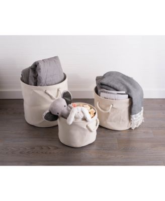 Polyester Bin Variegated Round Large