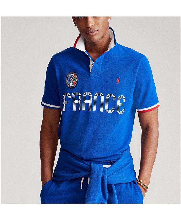 Polo Ralph Lauren Men's Classic Fit France Polo Shirt & Reviews - Polos ...