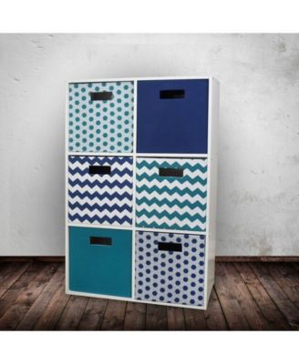 Print Polyester Storage Bin