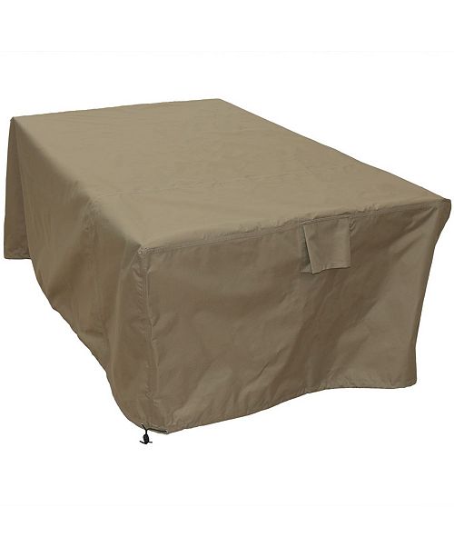 Sunnydaze Decor Square Protective Outdoor Patio Dining Table Cover