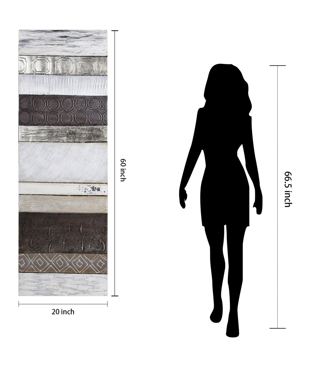 Empire Art Direct Topographic Textured Metallic Hand Painted Wall Art by Martin Edwards, 2