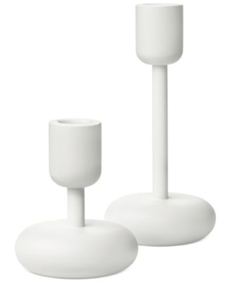 iittala - Iittala Lighting, Nappula White Candleholder Set