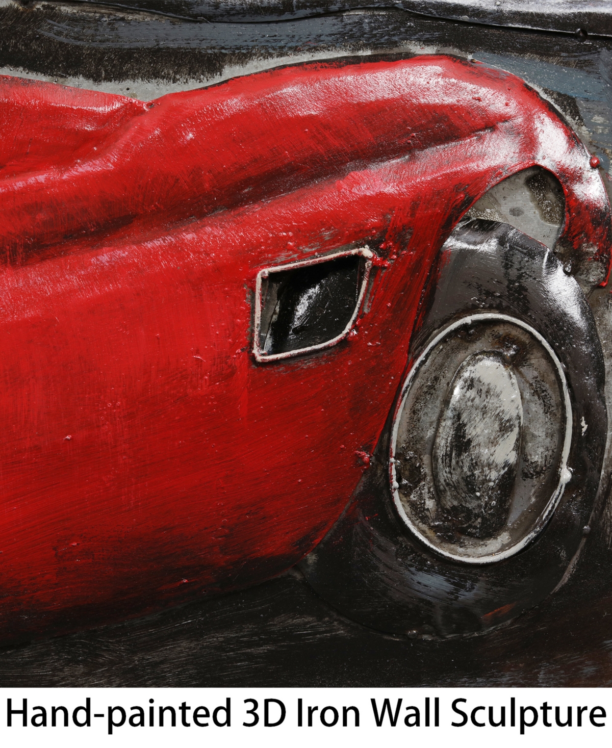 Empire Art Direct Convertible Mixed Media Iron Hand Painted Dimensional Wall Art, 2