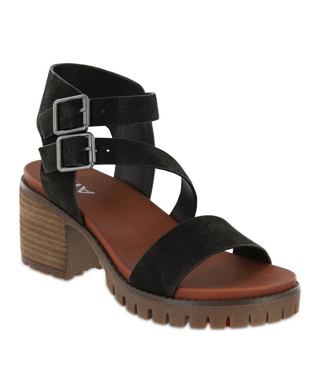 womens lug sole sandals