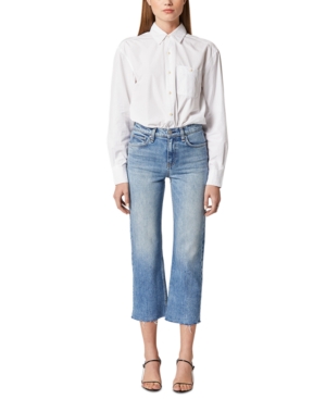 image of Hudson Jeans Remi High-Rise Straight-Leg Jeans