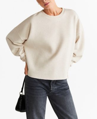 Mango Basic Cotton Sweater - Macy's