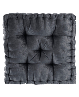 INTELLIGENT DESIGN AZZA CHENILLE DECORATIVE FLOOR PILLOW, 20" X 20"