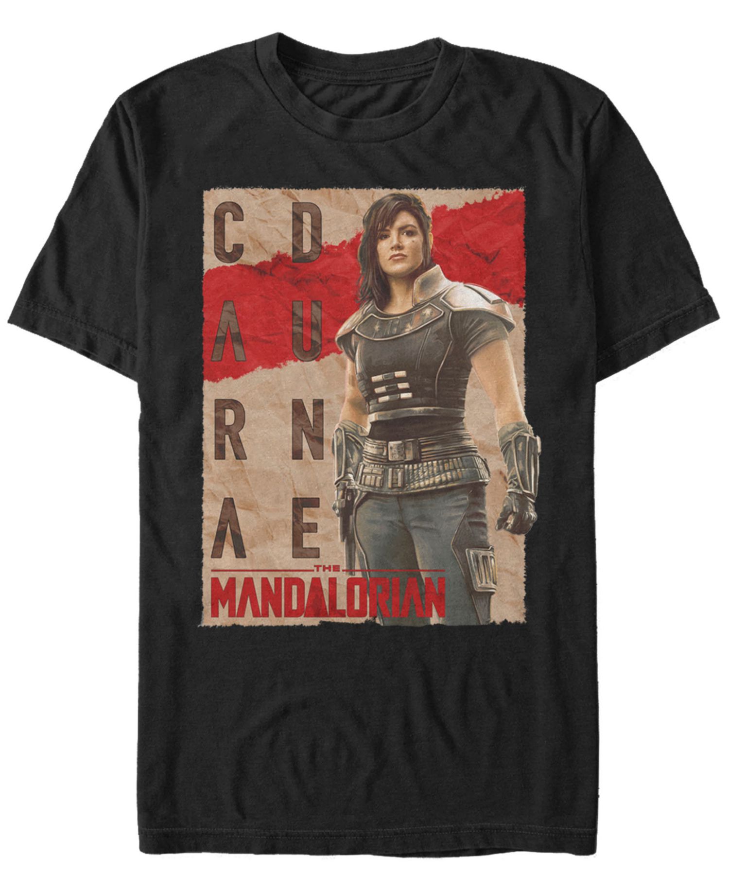 Men's Cara Dune Poster Short Sleeve Crew T-shirt