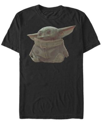 Men's Star Wars The Mandalorian The Child Portrait Short Sleeve T-shirt