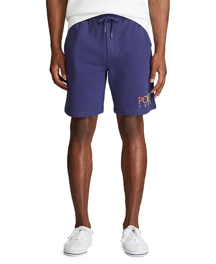 Polo Ralph Lauren Men's Big & Tall Logo Fleece Drawstring Shorts Macy's