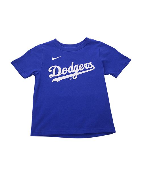 Nike Los Angeles Dodgers Kids Clayton Kershaw Name and ...