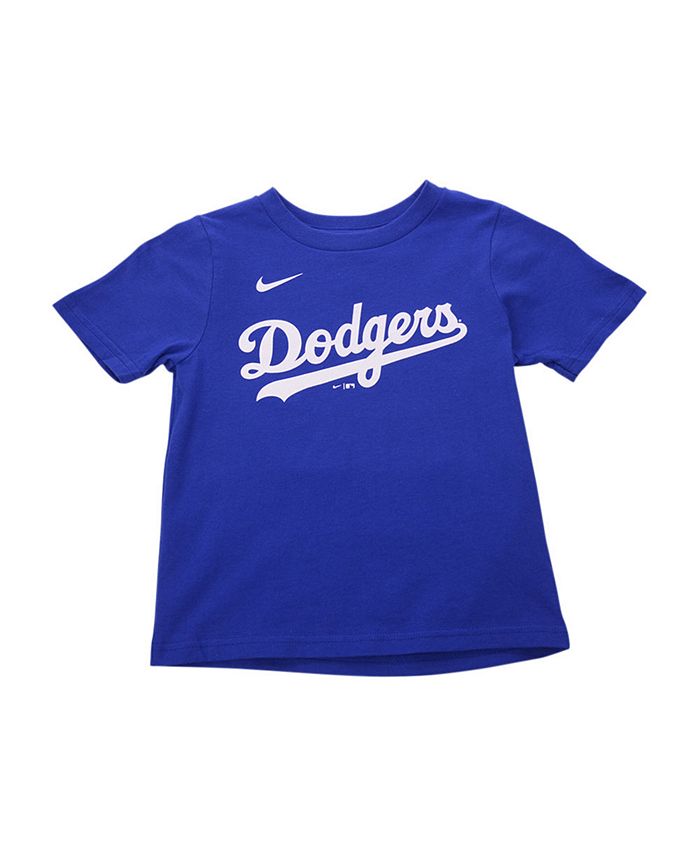 Nike Los Angeles Dodgers Little Boys and Girls Clayton Kershaw Name and  Number Player T-shirt - Macy's